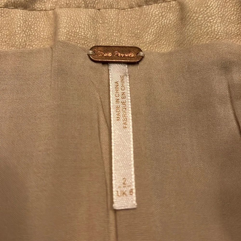 FREE PEOPLE Sugar and Spice Vegan Suede Leather Skirt - Picture 12 of 16